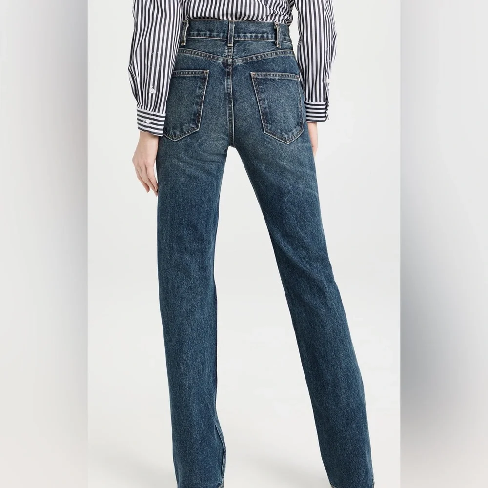 Nili Lotan Joan Jean, long raw hem, 27 - Picture 3 of 16